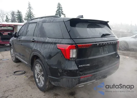 2025 Ford Explorer Active z USA, uszkodzony, nr VIN 1FMUK8DH3SGB79716